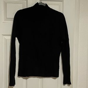 Cashmere mock turtleneck sweater